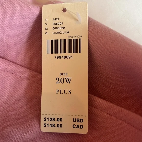 NWT Anthropologie Maeve Lilac Pants - Picture 10 of 12